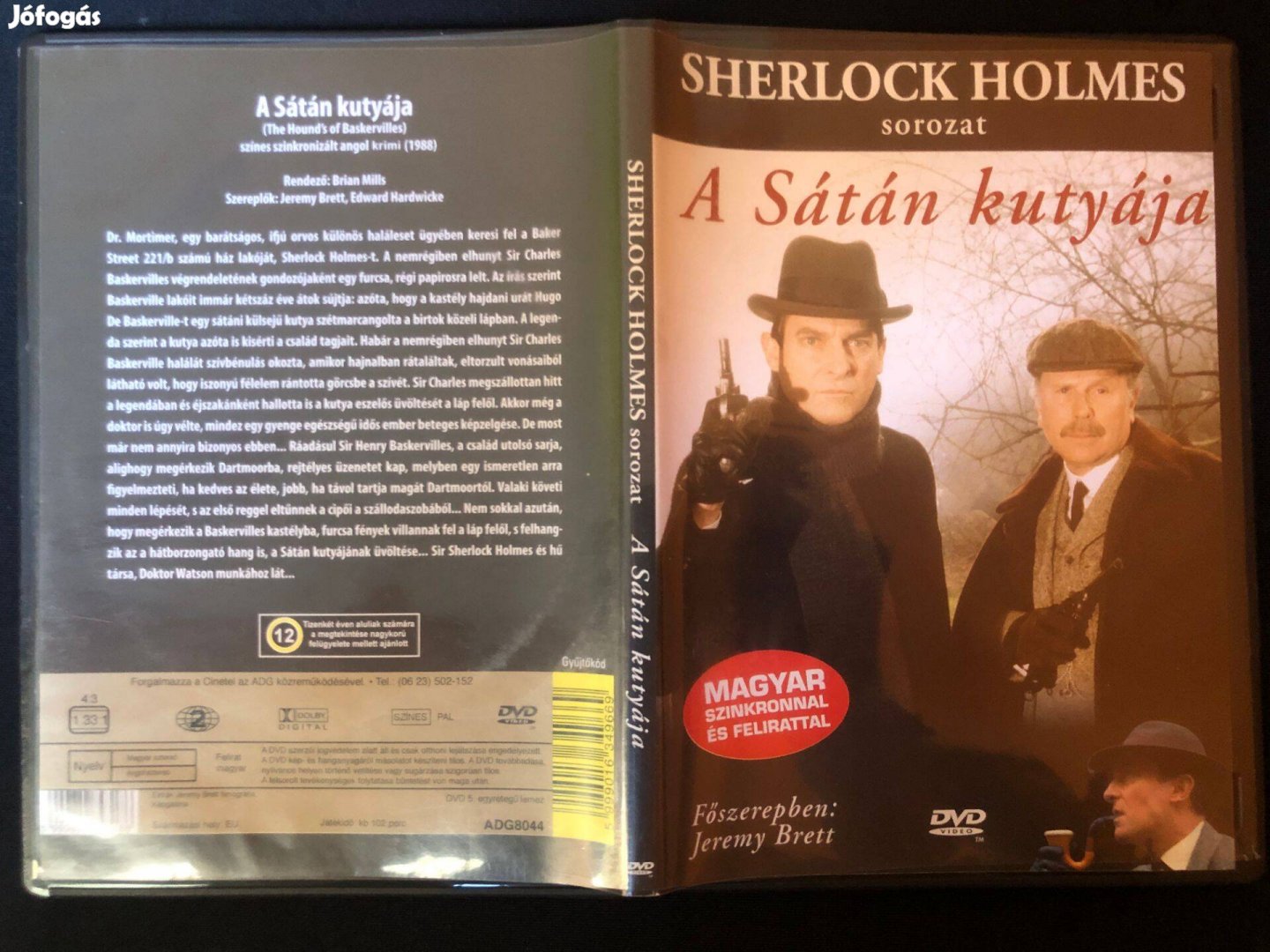 A sátán kutyája Sherlock Holmes (karcmentes, Cinetel kiadás) DVD