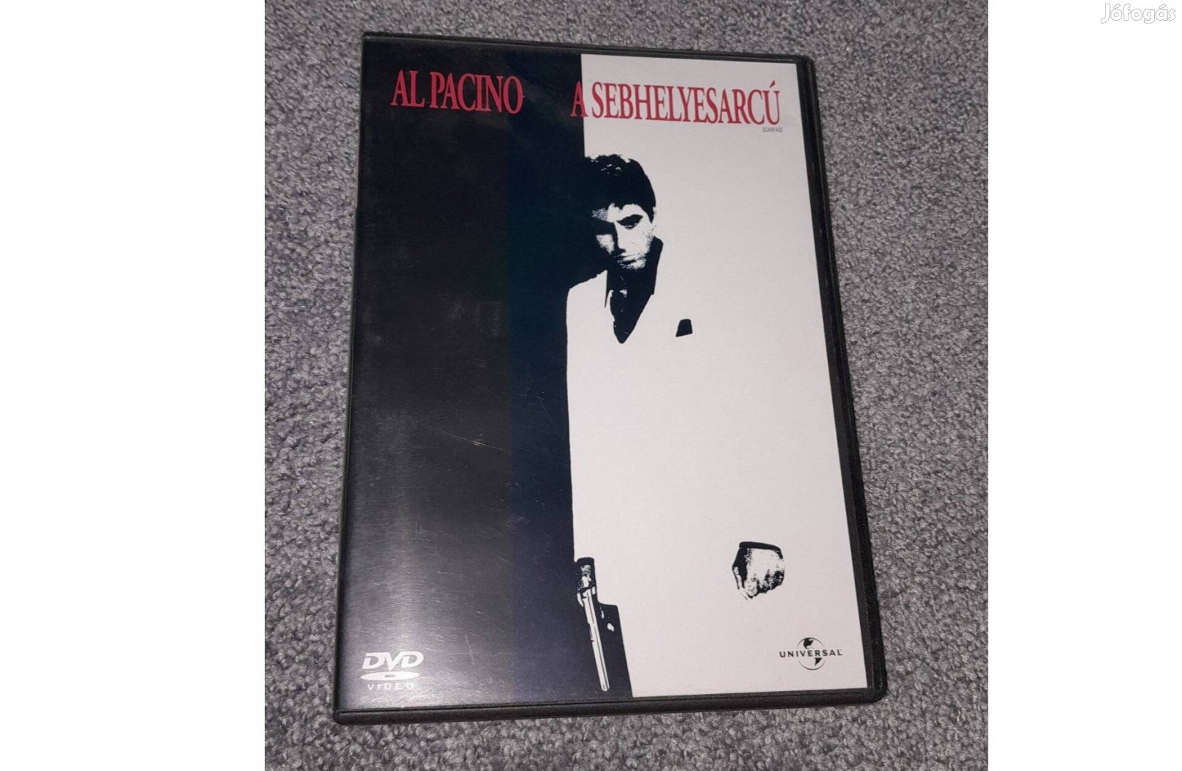 A sebhelyesarcú DVD (1983) Feliratos, karcmentes lemez (Al Pacino)