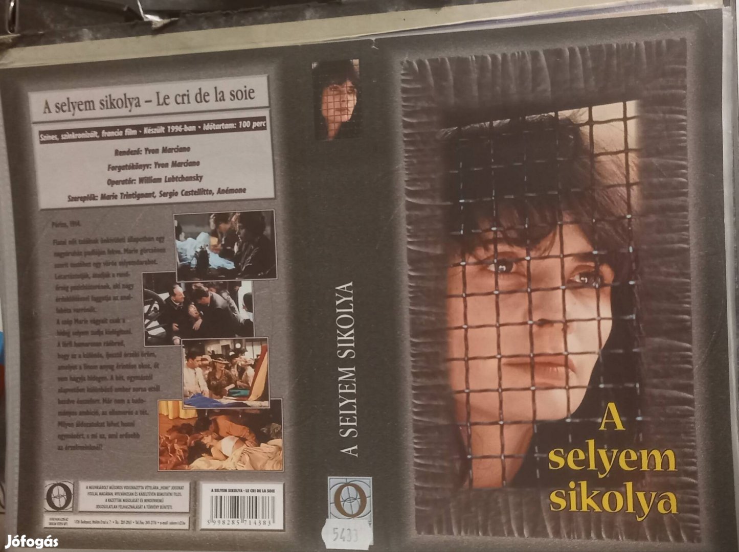 A selyem sikolya - odeon vhs