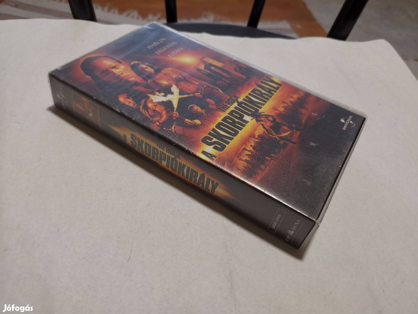 A skorpiókirály - VHS kazetta - ritka