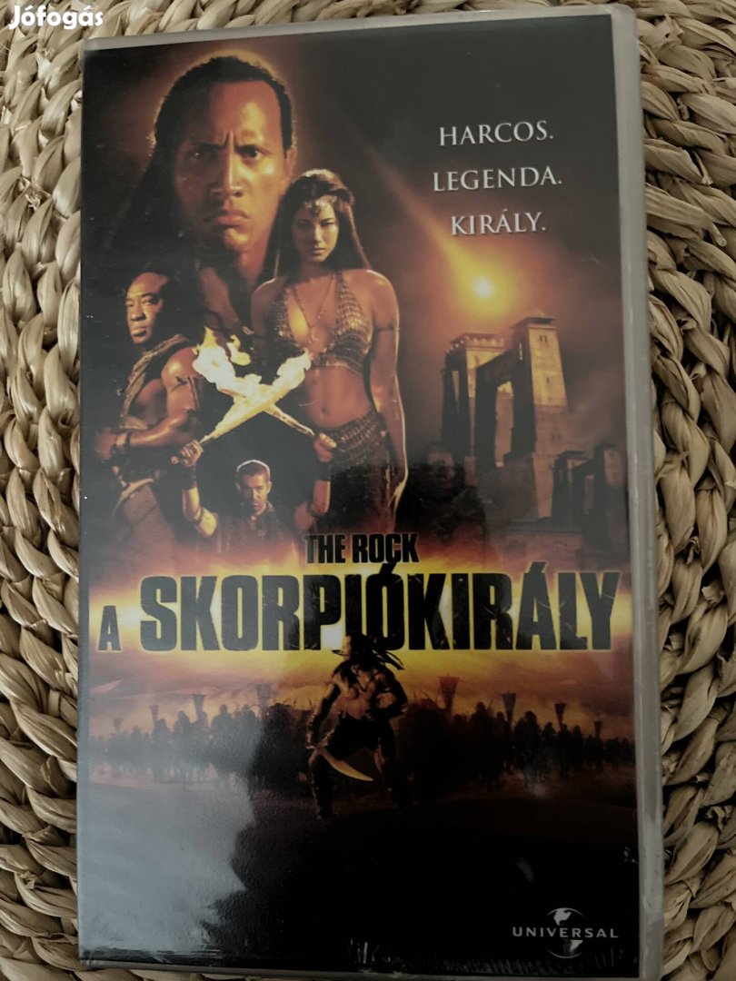 A skorpiókirály vhs új