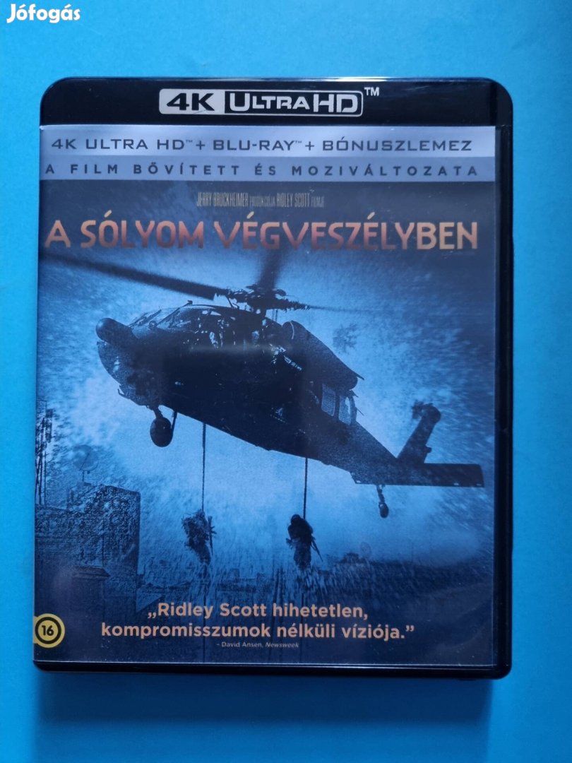 A sólyom végveszélyben 4k blu-ray