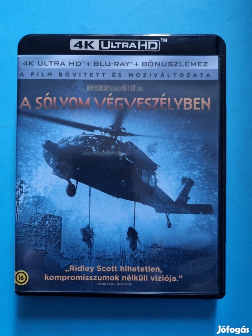 A sólyom végveszélyben 4k blu-ray