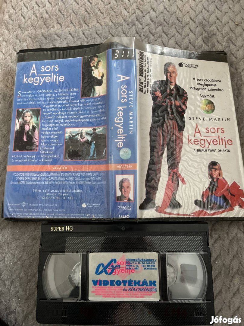 A sors kegyeltje vhs nagytok alfa.vigjáték