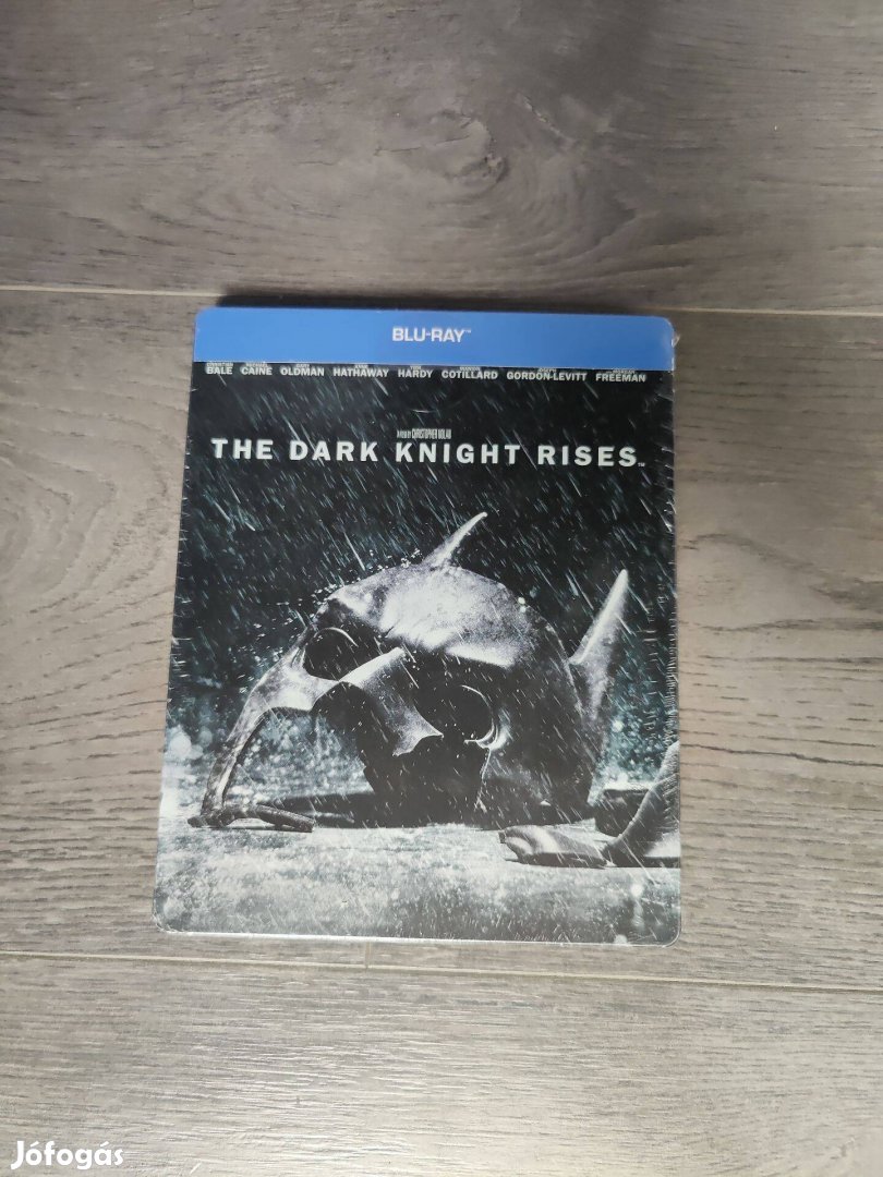 A sötét lovag Felemelkedés Blu-Ray ( fémdobozos ) Steelbook
