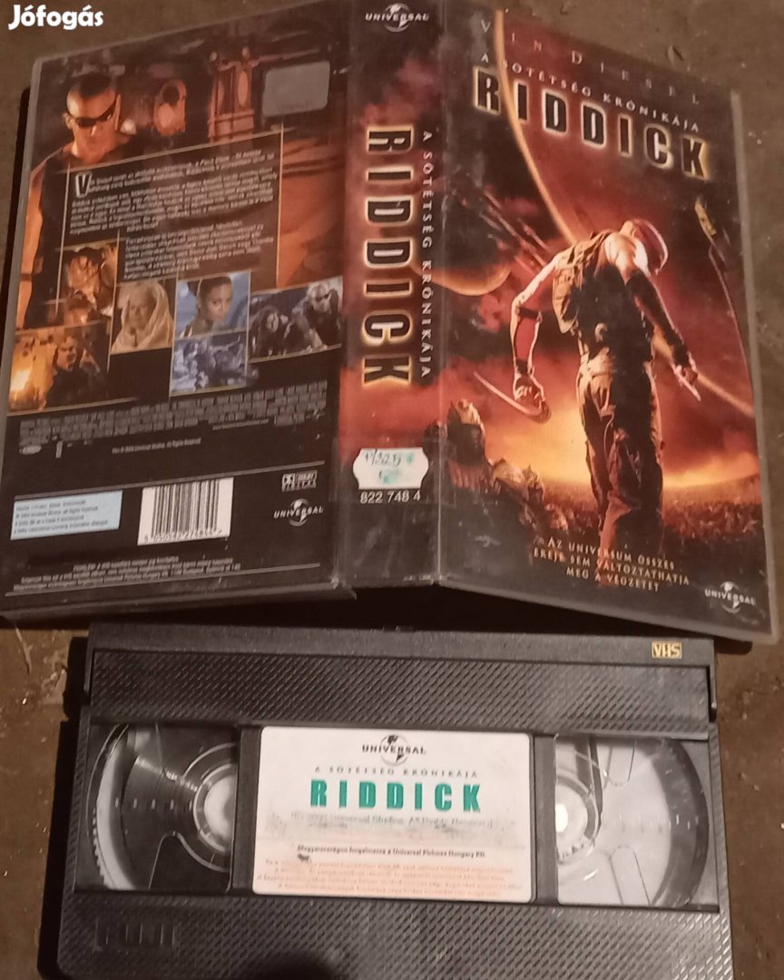 A sötétség krónikája - sci- fi vhs - Vin Diesel