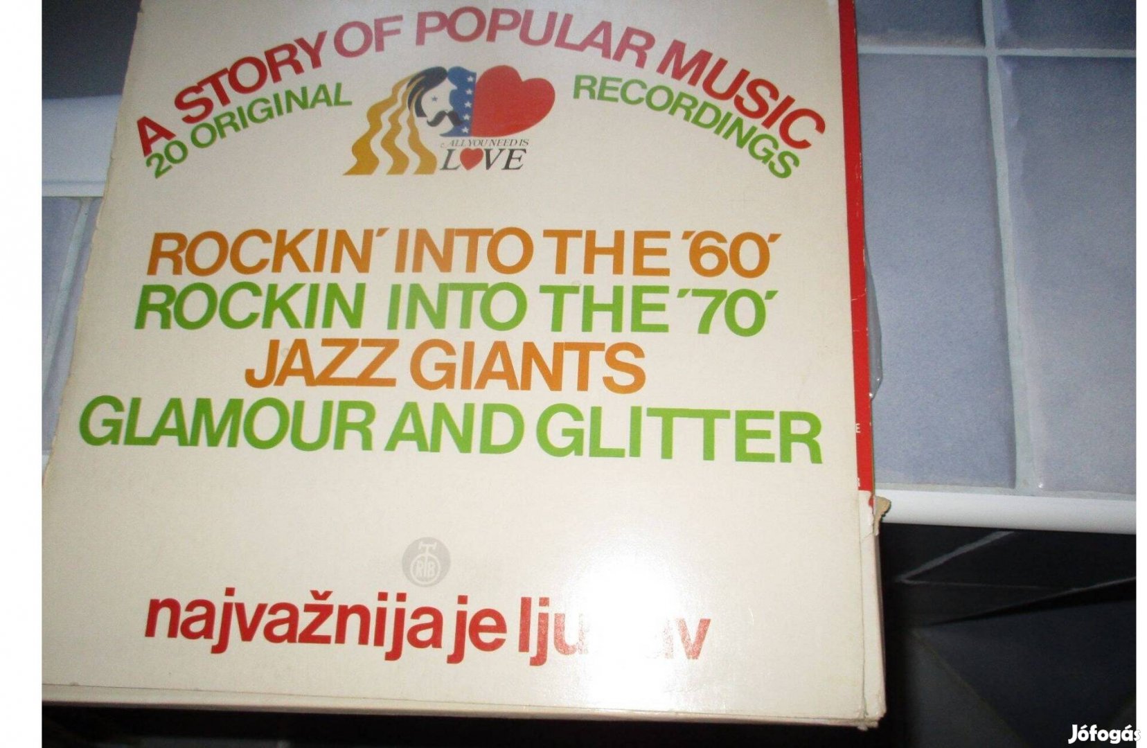 A story of popular music bakelit hanglemezek eladók (4LP)