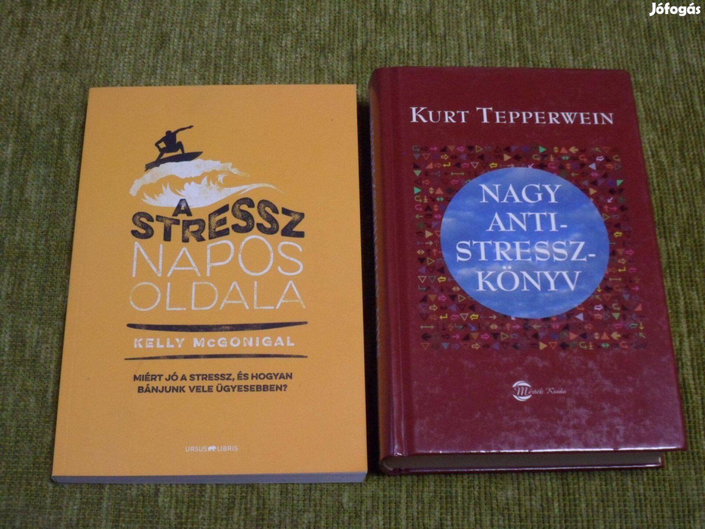 A stressz napos oldala + Nagy antistresszkönyv