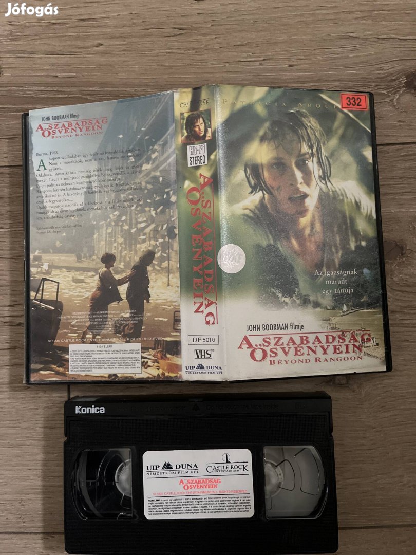 A szabadság ösvényein vhs 