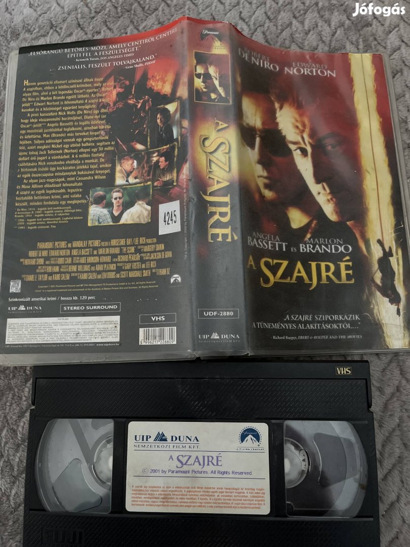 A szajré vhs kistok akció