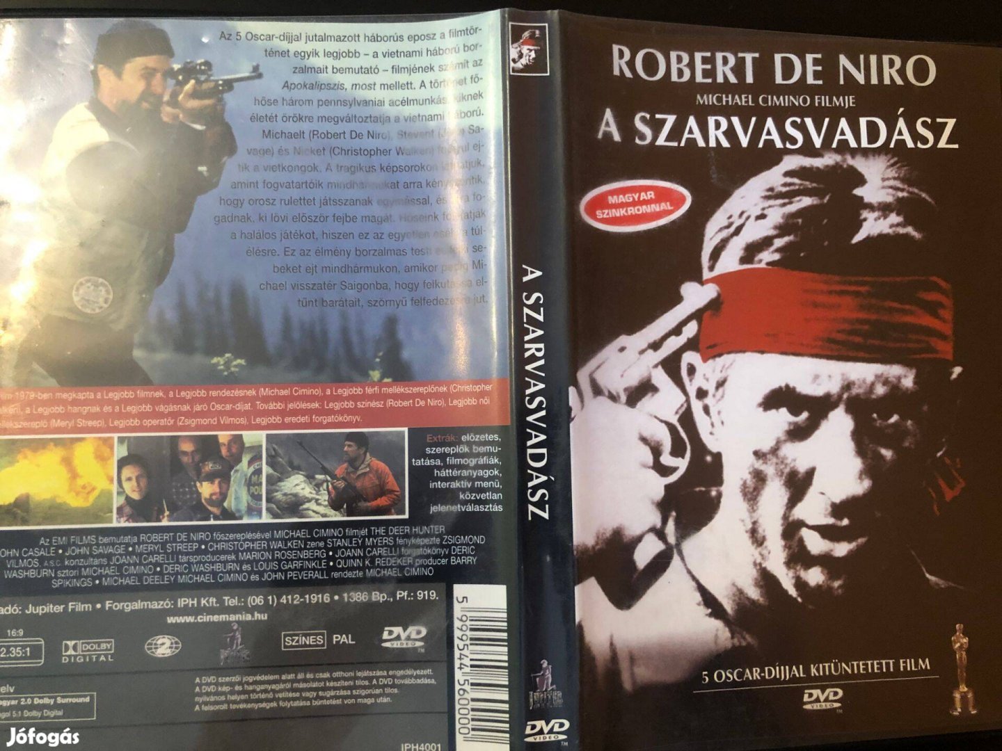 A szarvasvadász (Robert De Niro) DVD