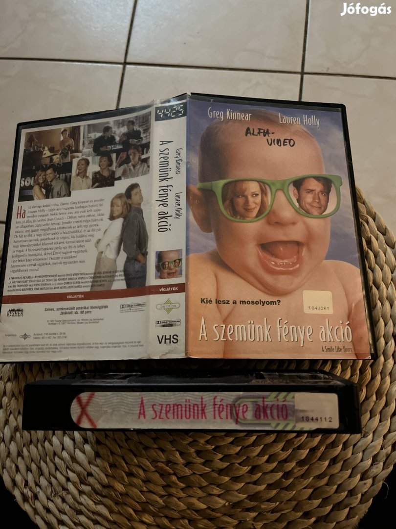 A szemünk fénye akció vhs film