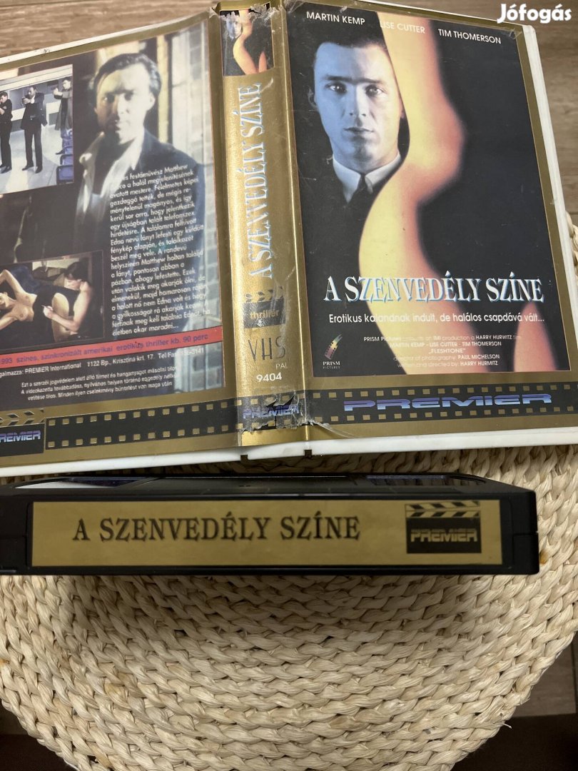 A szenvedély színe vhs film