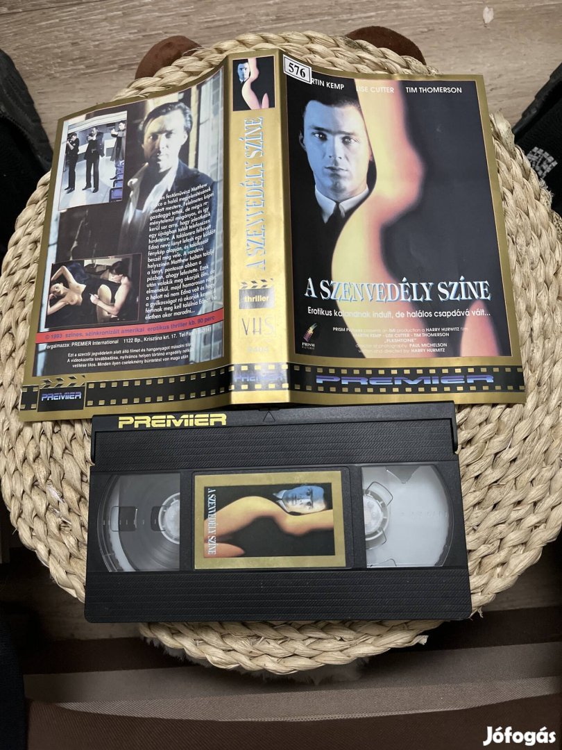 A szenvedély színe vhs film