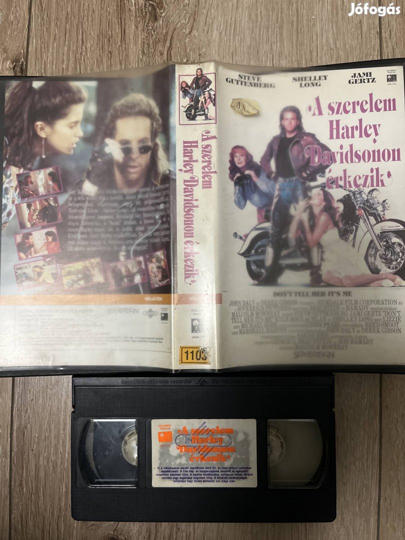 A szerelem Harley Davidsonon érkezik vhs 