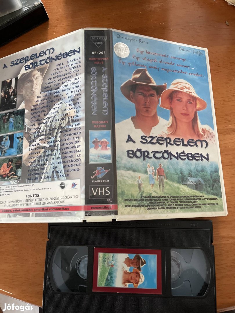 A szerelem börtönében vhs