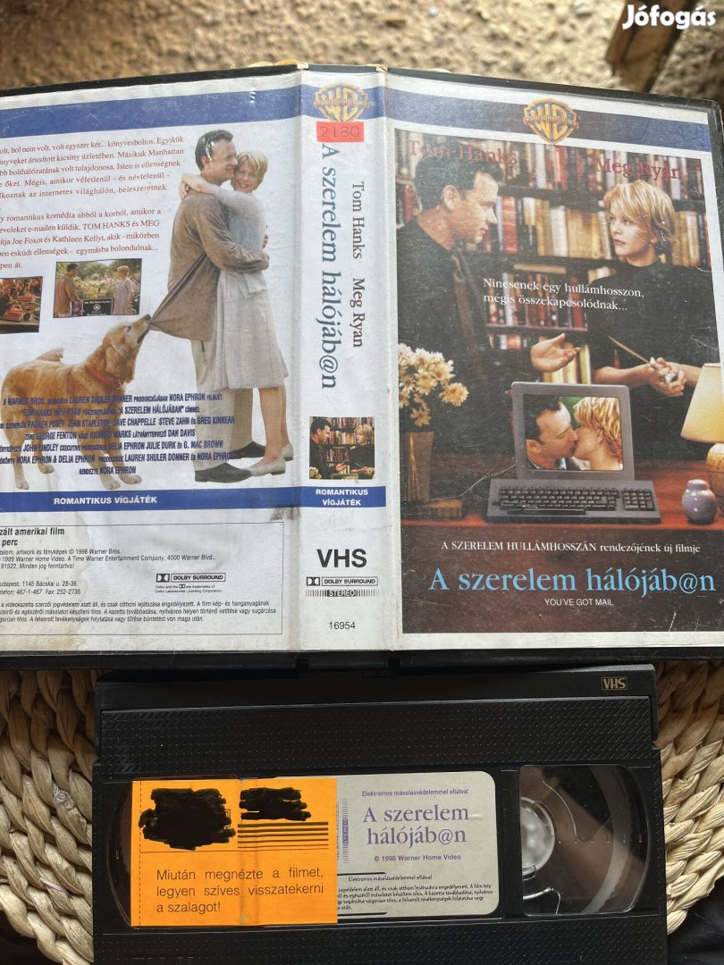 A szerelem hálójában vhs kazetta