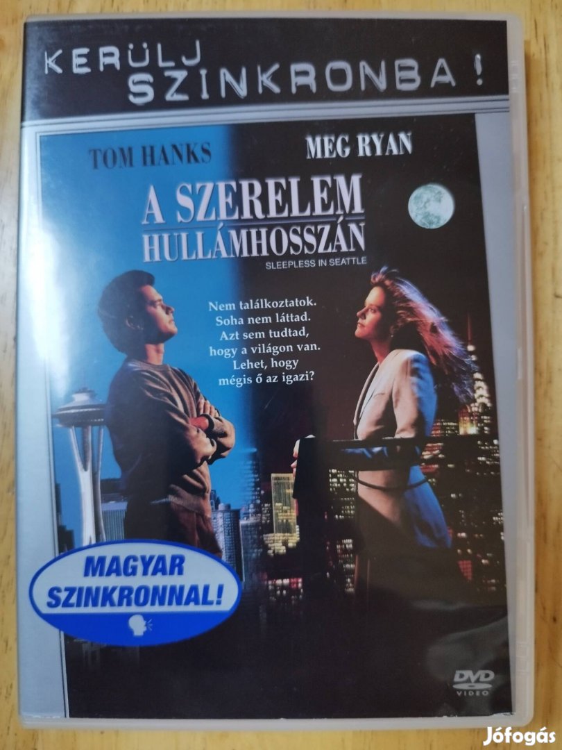 A szerelem hullámhosszán dvd Tom Hanks - Meg Ryan