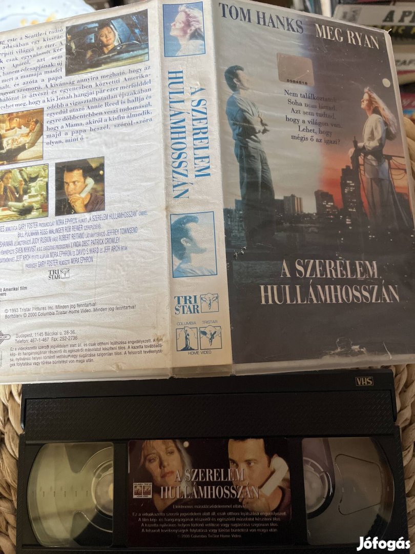 A szerelem hullámhosszán vhs