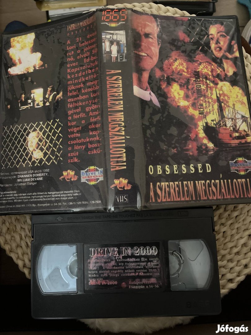 A szerelem megszállottja vhs