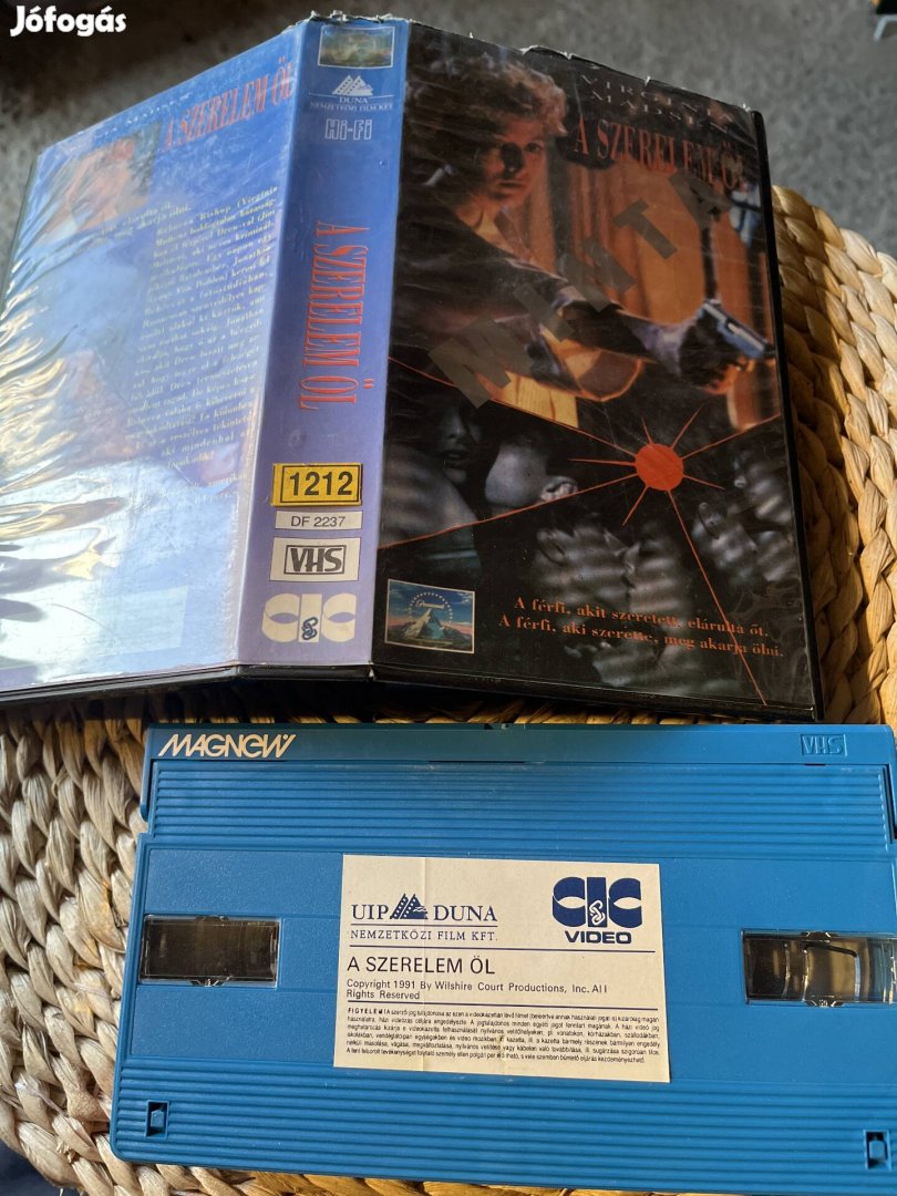 A szerelem öl vhs