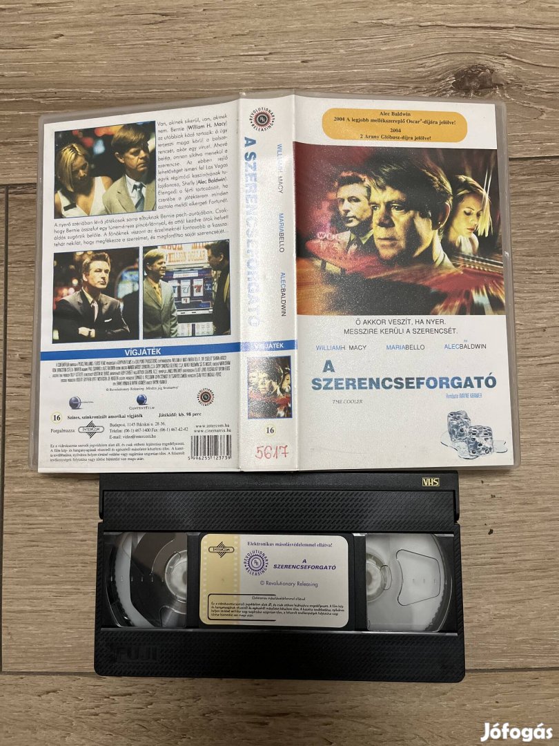 A szerencseforgató vhs 