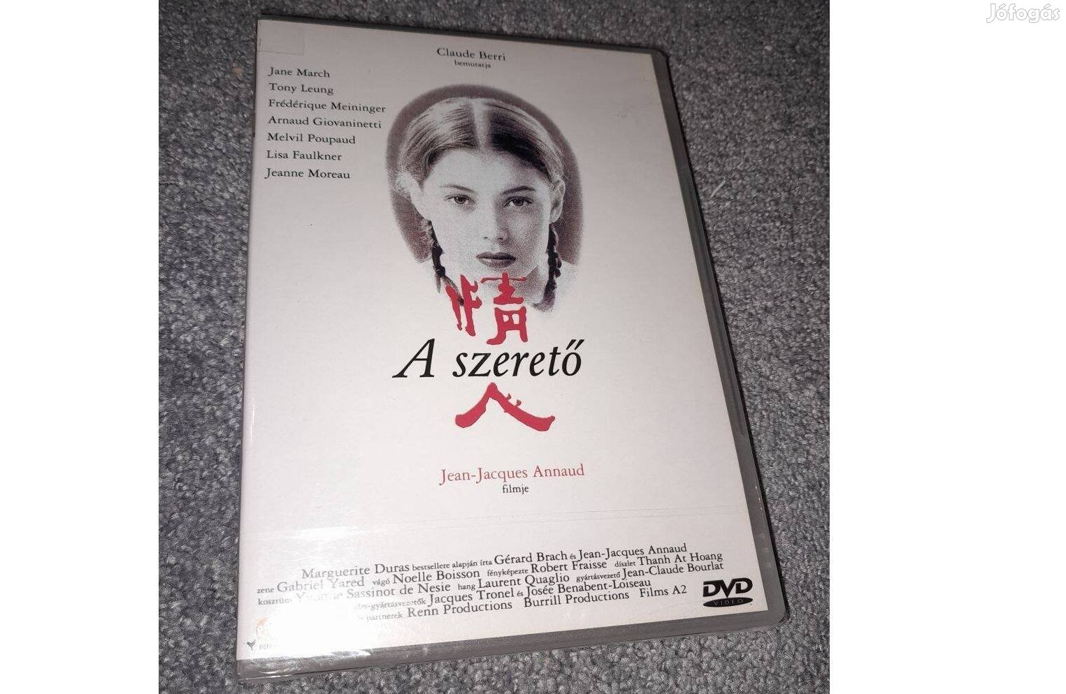 A szerető DVD (1992) Szinkronizált karcmentes (Jane March, Tony Leung)