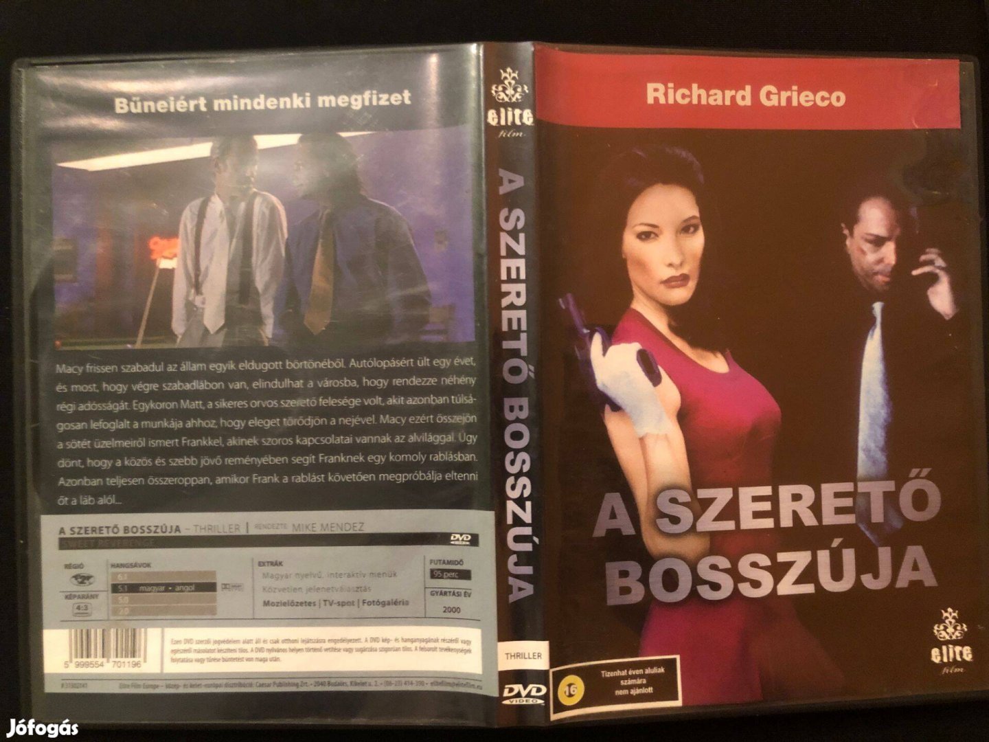 A szerető bosszúja DVD (Richard Grieco)