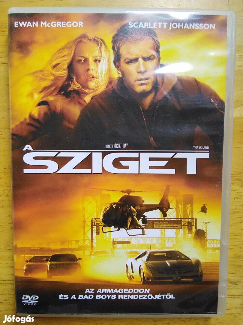 A sziget újszerű dvd Ewan Mcgregor 