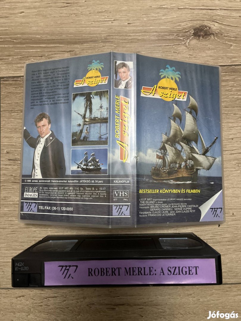 A sziget vhs.    