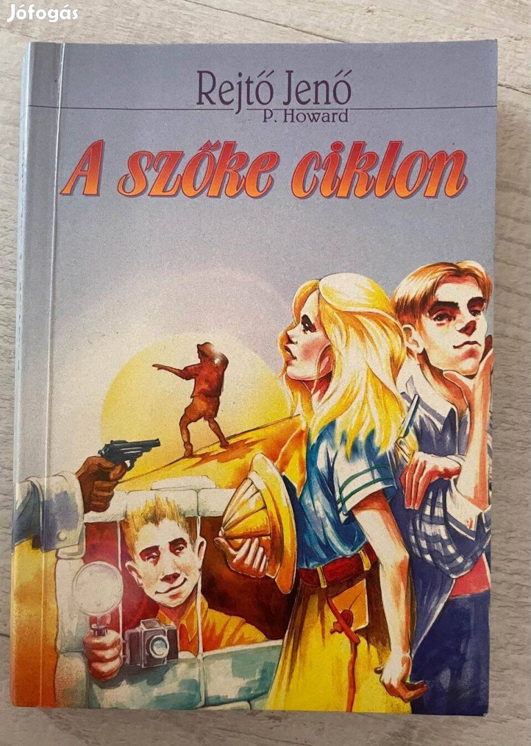 A szőke ciklon - Rejtő Jenő (P. Howard, könyv, krimi)