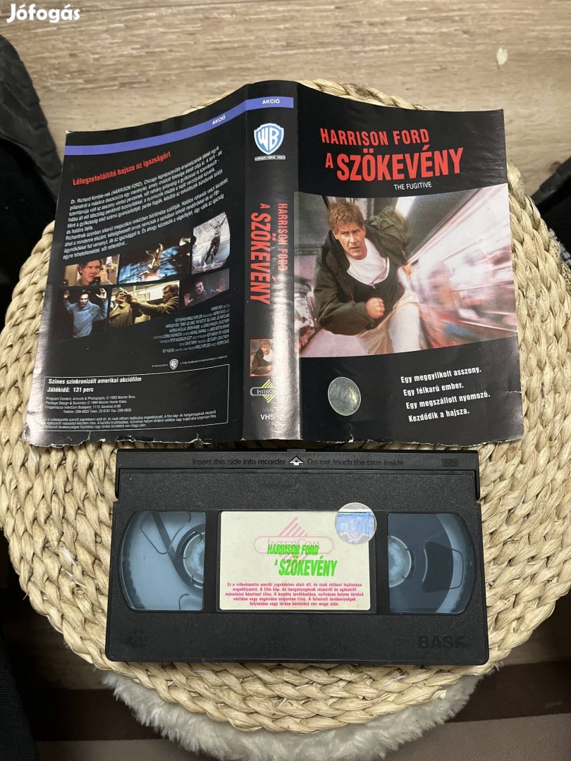 A szökevény vhs film