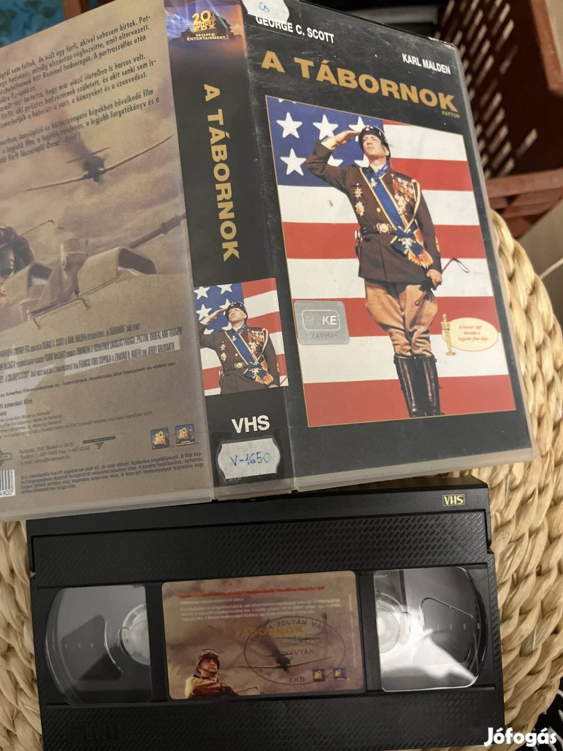 A tábornok vhs 