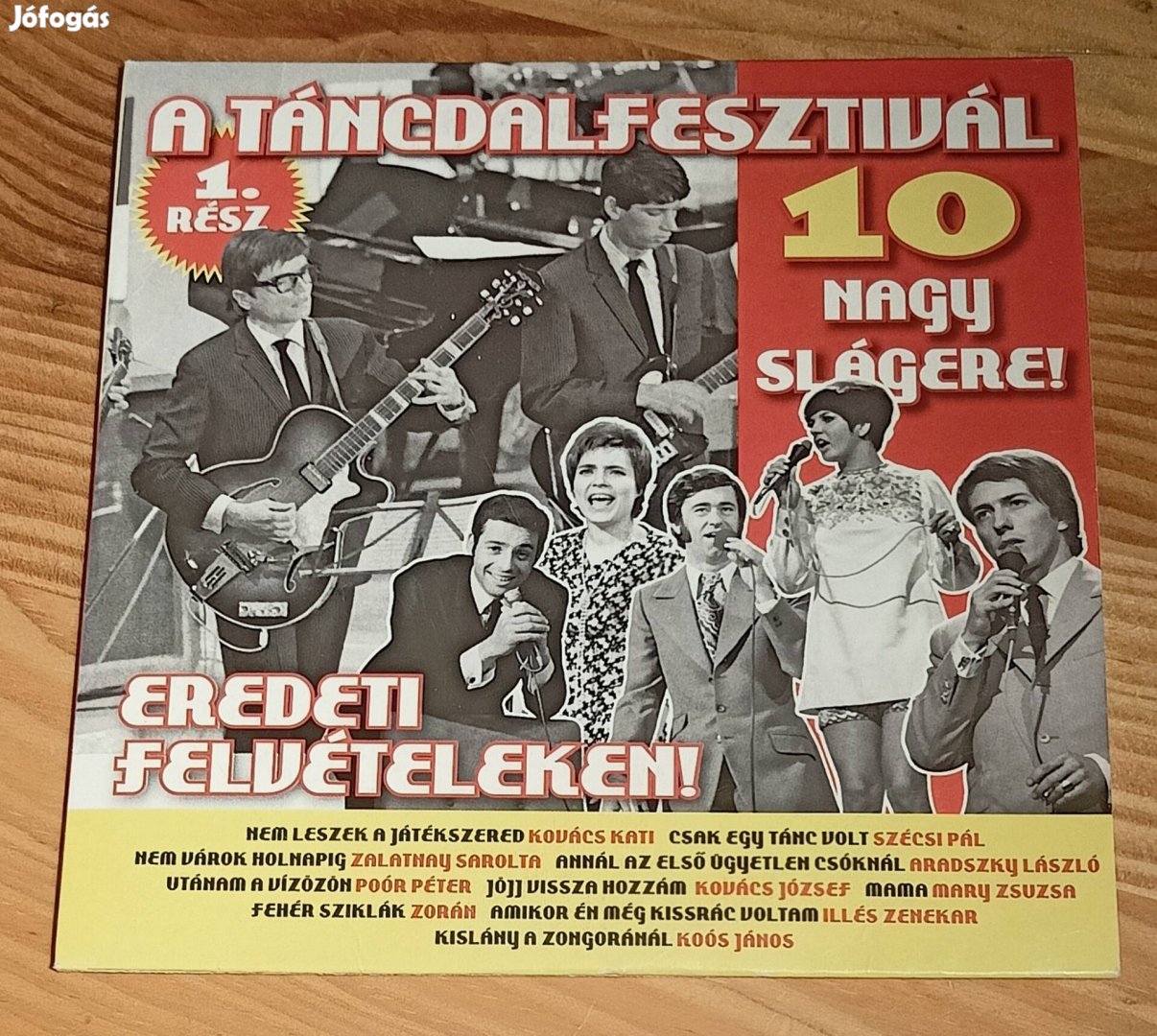 A táncdalfesztivál 10 nagy slágere CD