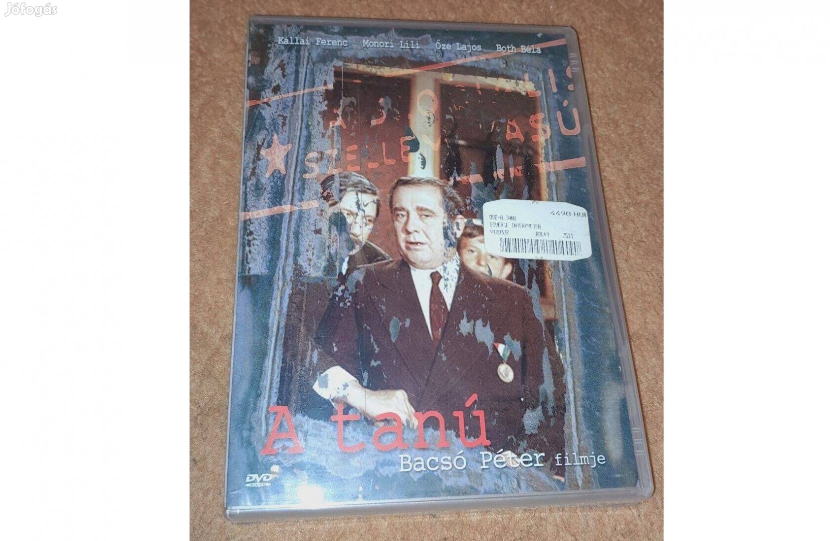 A tanú DVD (1969) Új Fóliás Bontatlan (MOKÉP kiadás) angol felirat