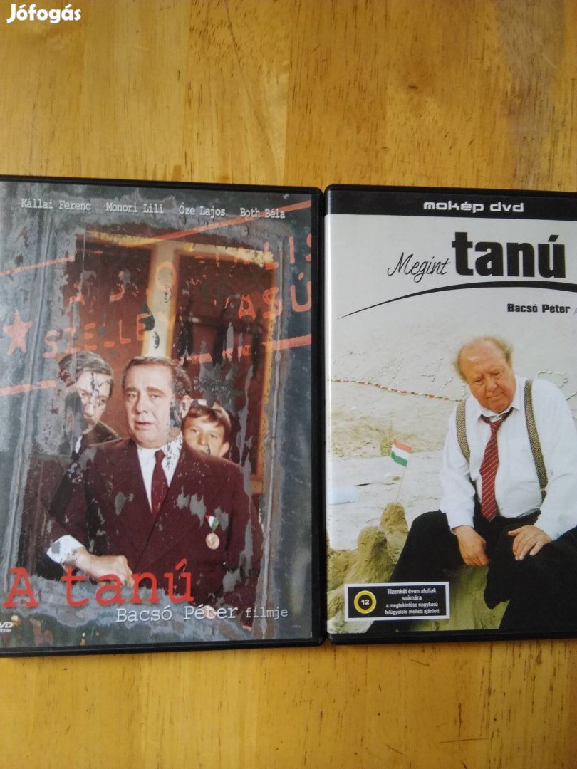 A tanú + Megint tanú dvd Bacsó Péter - Kállai Ferenc 