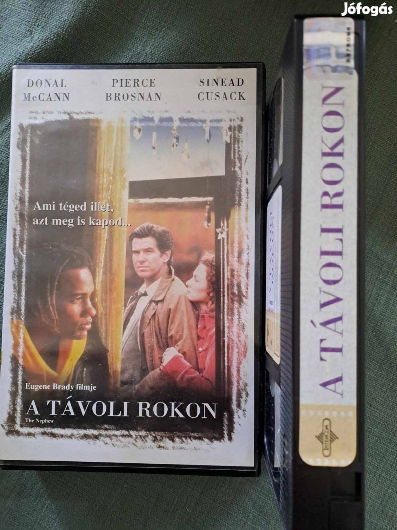 A távoli rokon VHS - Főszerepben Pierce Brosnan