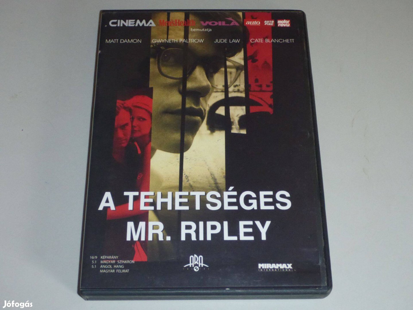 A tehetséges Mr. Ripley DVD film -