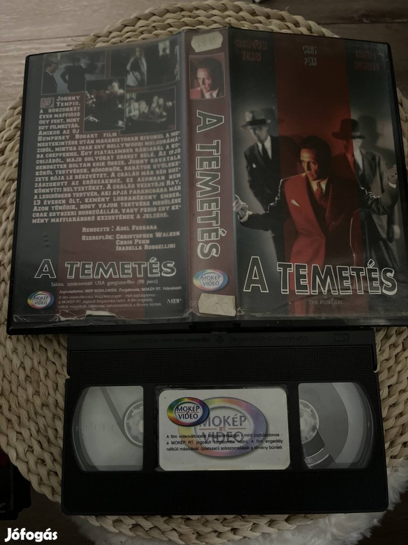 A temetés vhs film