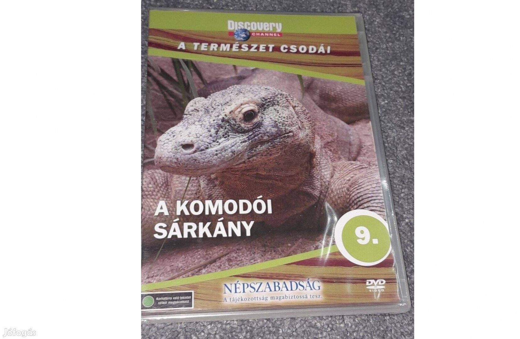A természet csodái 9. - A komodói sárkány DVD Új, fóliás szinkronizált