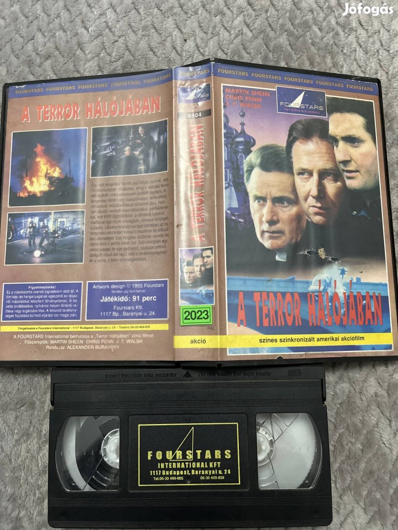A terror hálójában vhs nagytok akció
