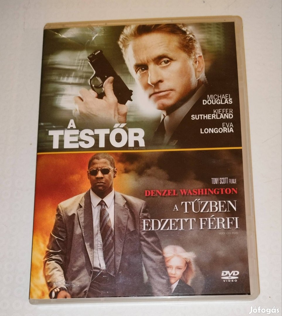 A testőr / A tűzben edzett férfi 2 lemezes dvd