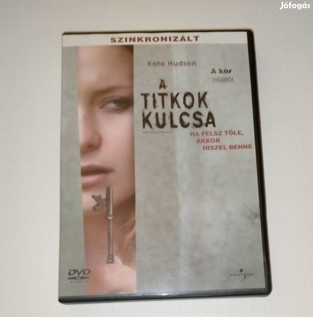 A titok kulcsa dvd Kate Hudson 