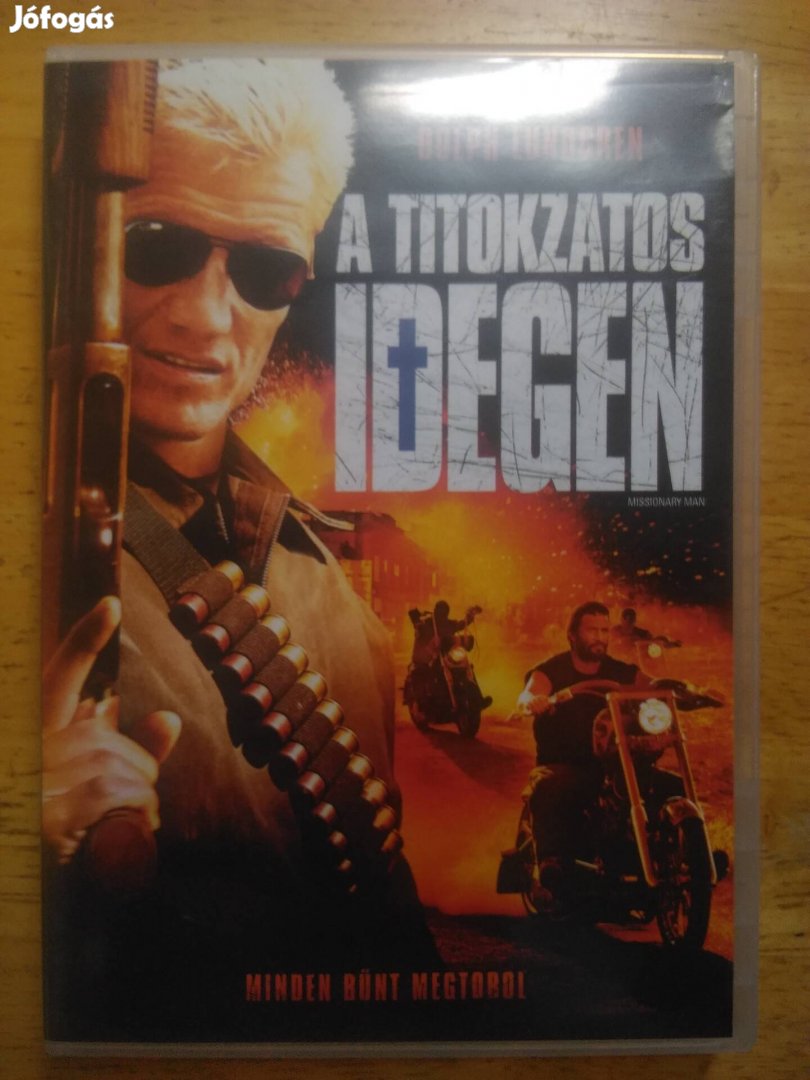 A titokzatos idegen újszerű dvd Dolph Lundgren 