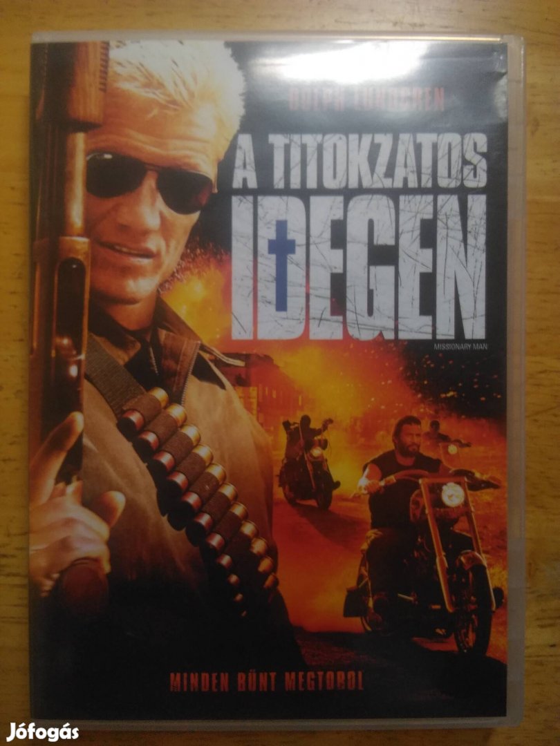 A titokzatos idegen újszerű dvd Dolph Lundgren 