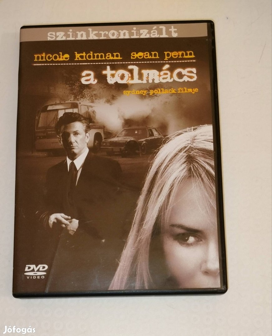 A tolmács dvd Nicole Kidman, Sean Penn 