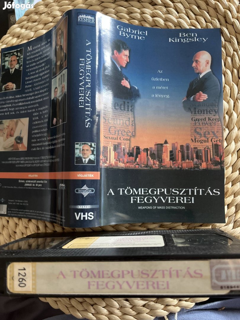 A tömegpusztítás fegyverei vhs