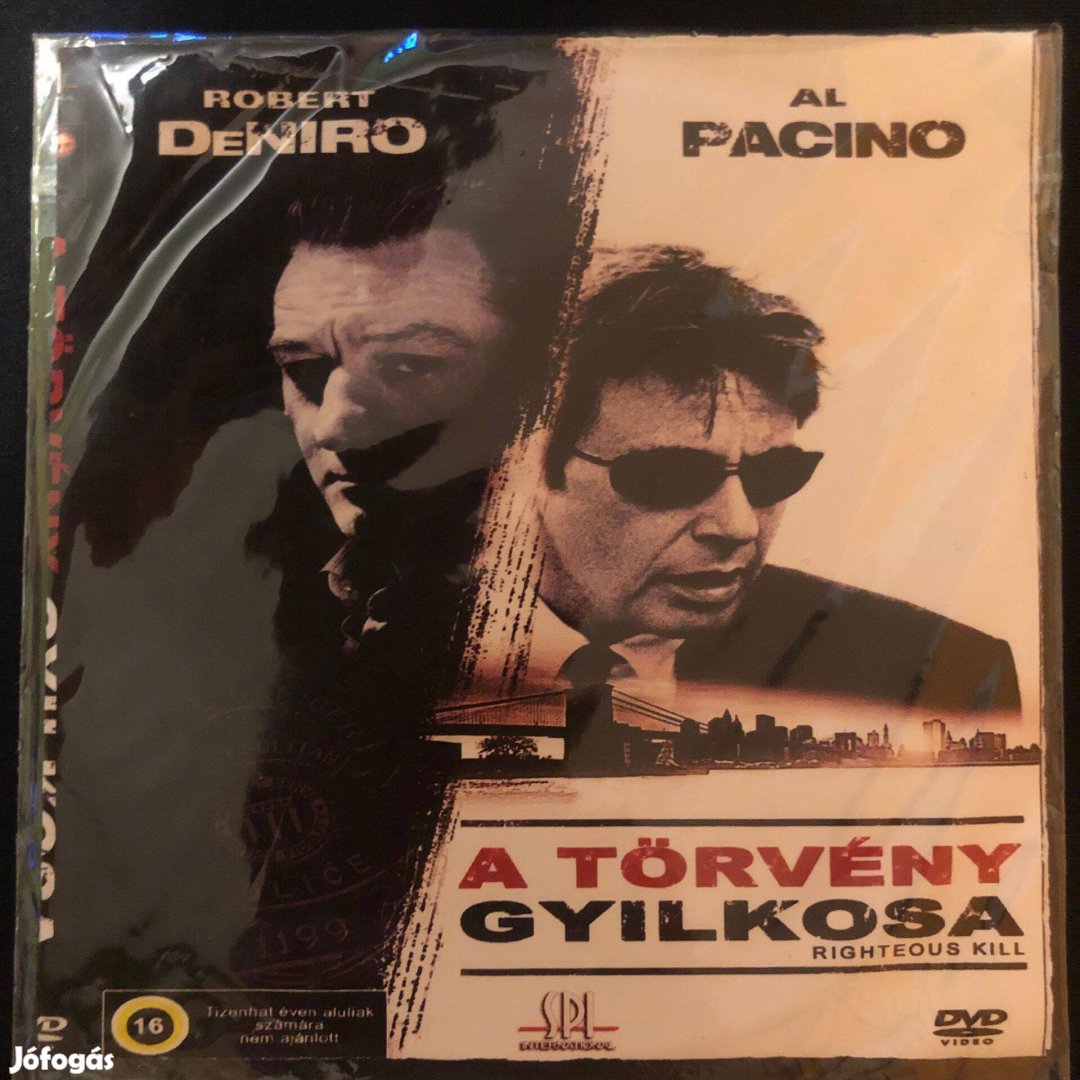 A törvény gyilkosa (karcmentes, Robert De Niro, Al Pacino) DVD
