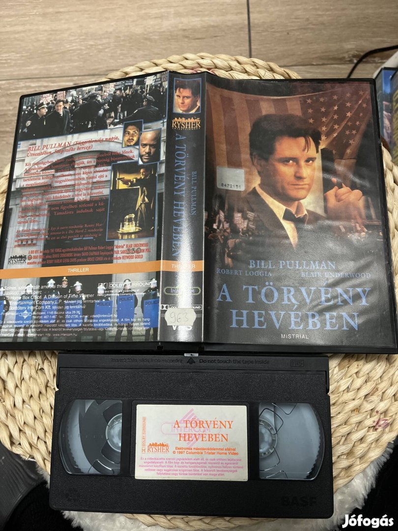 A törvény hevében vhs