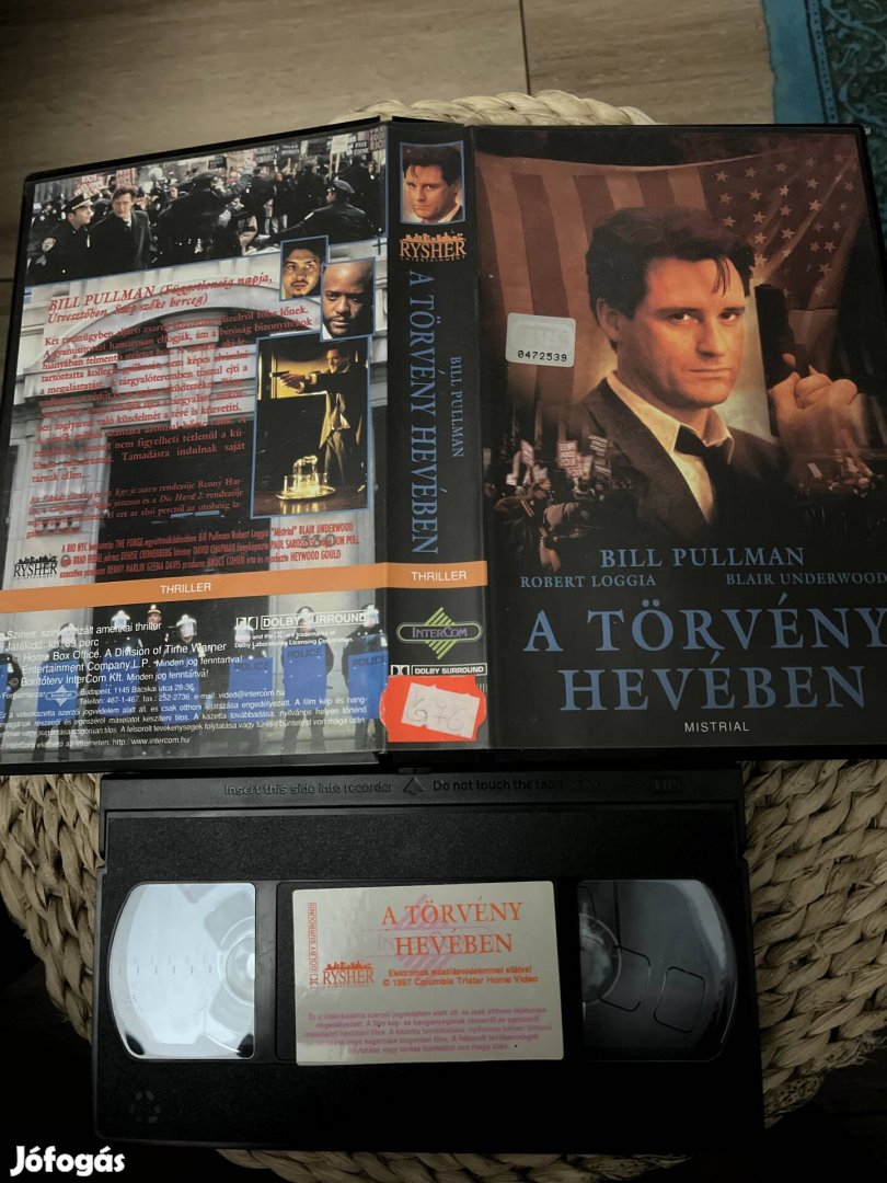 A törvény hevében vhs film